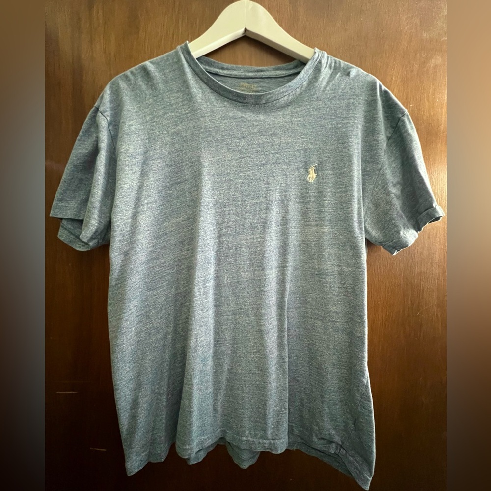 Polo Ralph Lauren Crew Neck Light Blue Tee Shirt